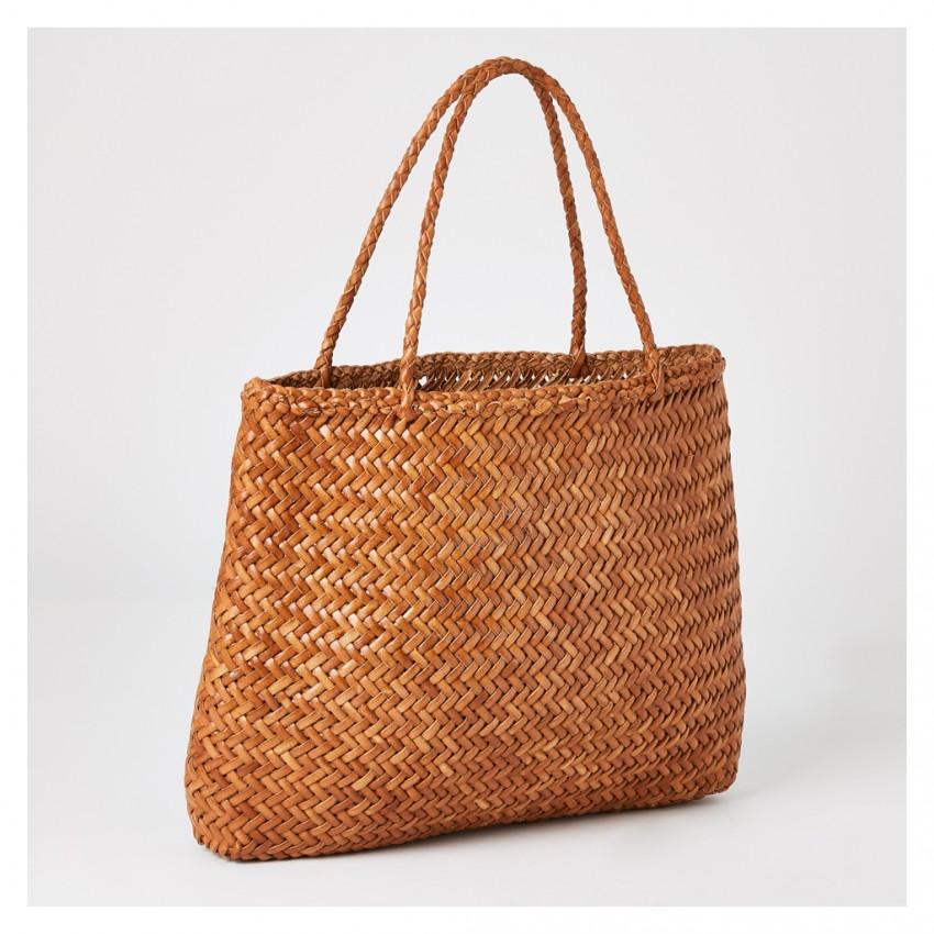 La marque belge cuir tressé Dragon bag : 
le sac Dragon en cuir tressé à adopter été comme hiver
